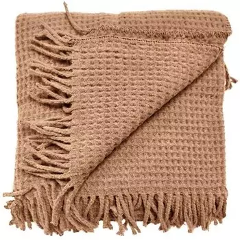 Покрывало Unique Living Selien, 200x1x150 см цвет sandbraun