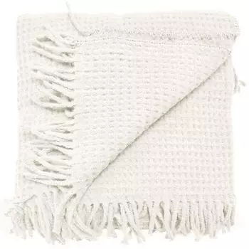 Покрывало Unique Living Selien, 200x1x150 см, кремово-белый
