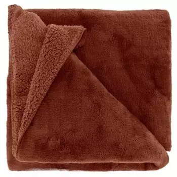 Покрывало Unique Living Torvah, 200x1x150 см цвет braun/rotbraun