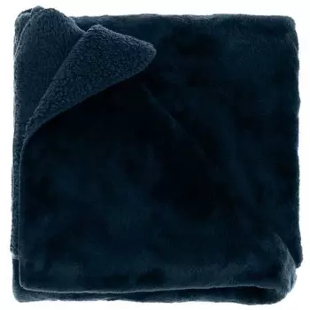 Покрывало Unique Living Torvah, 200x1x150 см, ночной синий