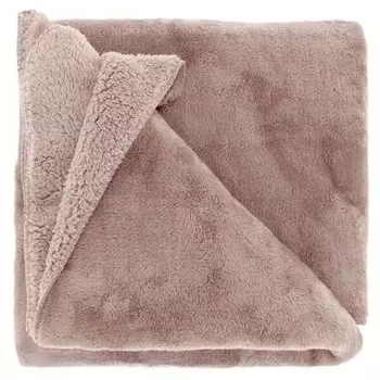 Покрывало Unique Living Torvah, 200x1x150 см, старый розовый