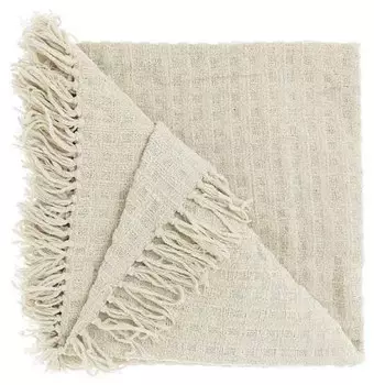 Покрывало Unique Living Verlin, 180x1x130 см, белый