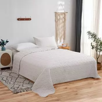 Покрывало Универсальное одеяло размером примерно 220x240 см Диван в стиле пэчворк XXL Дизайн: LIVING Silver MB Warenhandel24