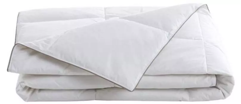 Покрывало Vente-unique FEATH, 200x1x200 см цвет taupe/wei