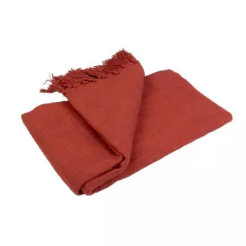 Покрывало zamina Douceur DIntrieur, терракотовый