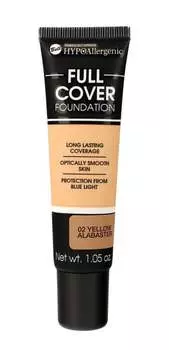 Покрывающая основа, 02 Желтый Алебастр, 30 г Bell, Hypoallergenic Full Cover