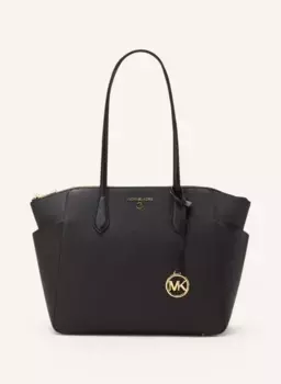 Покупательница из сафьяно marilyn Michael Kors, черный