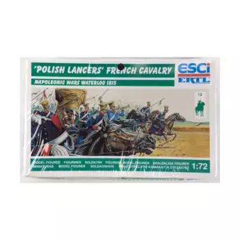 «Польские уланы» французской кавалерии - Ватерлоо 1815 г. (издание 1990 г.), Napoleonic Wars (1:72) (ESCI)