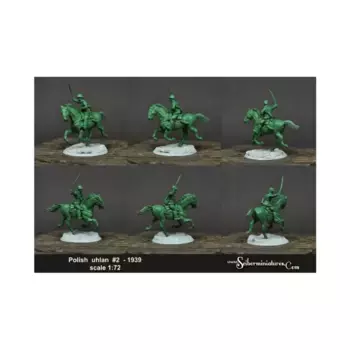 Польские уланы, комплект № 2, 1939 г., Historical Miniatures - Polish (1:72) (Scibor Monstrous Miniatures)