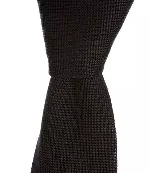 Пол Смит Художник Стипед 2,36 Вязаный галстук Paul Smith, черный