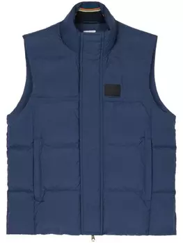 Пол Смит пуховой жилет Paul Smith, синий