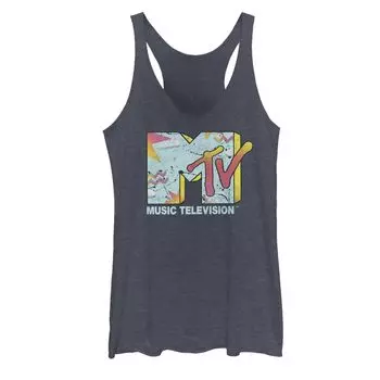Полая абстрактная майка с логотипом MTV для юниоров Licensed Character
