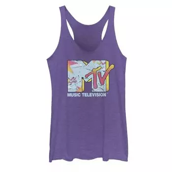 Полая абстрактная майка с логотипом MTV для юниоров Licensed Character