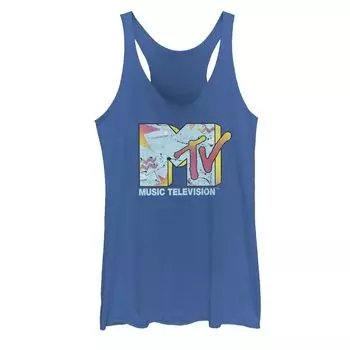Полая абстрактная майка с логотипом MTV для юниоров Licensed Character