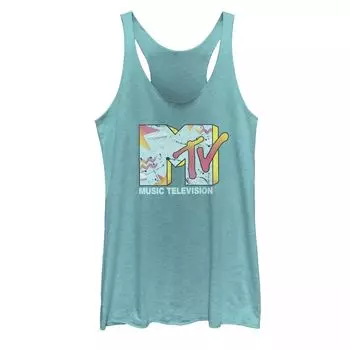 Полая абстрактная майка с логотипом MTV для юниоров Licensed Character