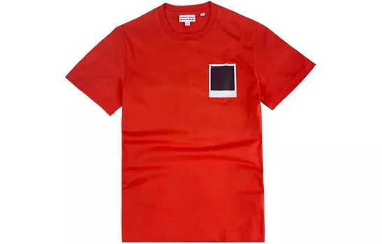 Polaroid X Футболка мужская красная Lacoste, красный