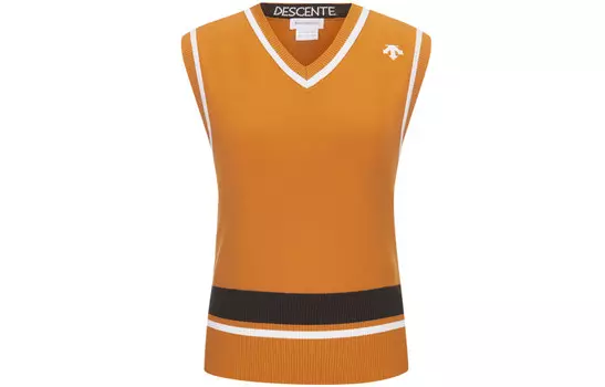 Полевая коллекция жилет женский Descente, цвет OR-Orange