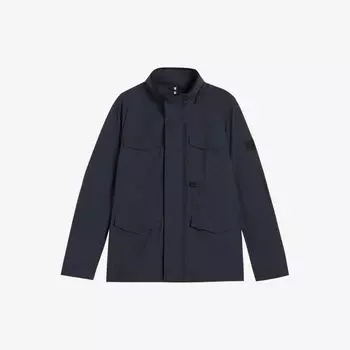 Полевая куртка Garceea классического кроя из тканого материала Ted Baker, темно-синий