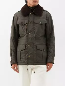 Полевая куртка hamilton из вощеного хлопка Ralph Lauren, зеленый