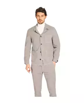 Полевая куртка из хлопка узкого кроя Mason'S, серый