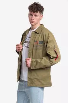 Полевая куртка Куртка LWC Alpha Industries, зеленый