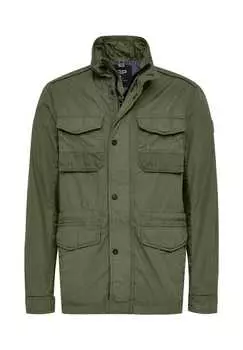 Полевая куртка современного покроя из чистого хлопка 2.0 Redpoint, зеленый