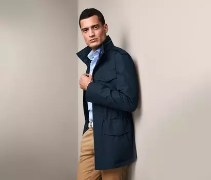 Полевая куртка Tchibo, темно-синий