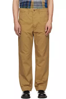 Полевые брюки чинос Rrl, хаки