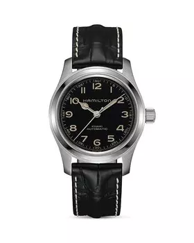 Полевые часы Hamilton Murph цвета хаки, 42 мм, черный