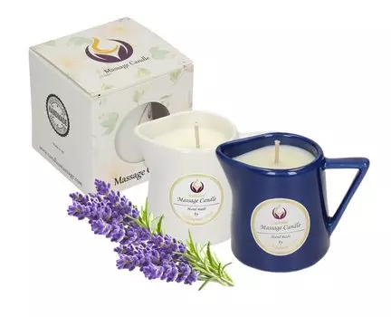 Polheaven, Массажная свеча, Лаванда, 110мл