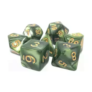 Поли-сет «Лето друида» (7), Dice Sets (Tasty Minstrel Games)
