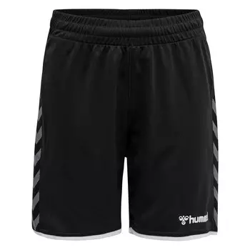 Поли шорты детские унисекс HUMMEL, черный/черный/белый