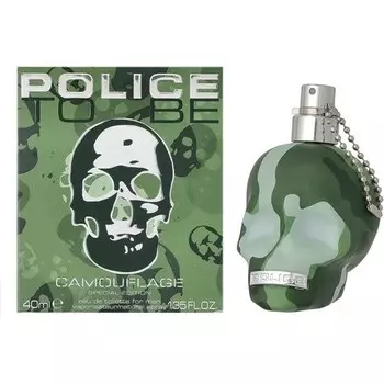 Police To Be Camouflage Eau De Toilette For Men 40ml 771242 Wood