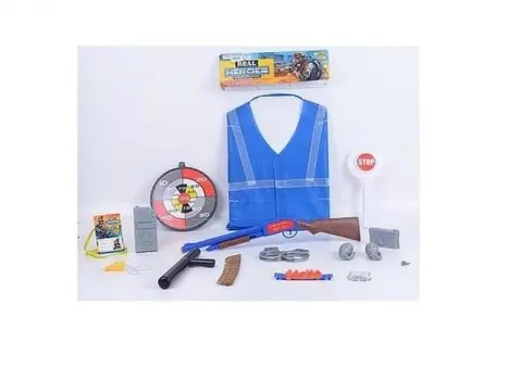 Полицейский комплект с жилетом в сумке Adar