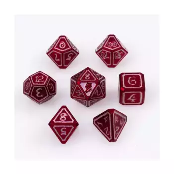 Полигональный набор Гильдии магов — Воплощение (7), Metal Poly Dice Sets (Die Hard Dice)