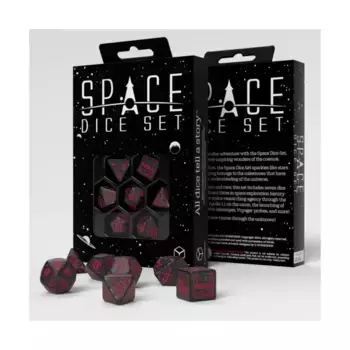 Полигональный набор космических кубиков — «Вояджер» (7), Space Dice (Q-Workshop)