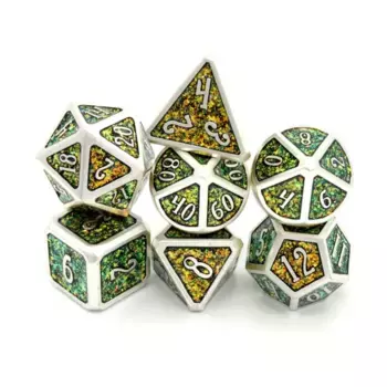 Поликомплект Маунтин До Дракон (7), Wood and Metal Dice (Dice Envy)