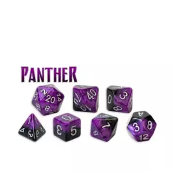Поликомплект - Пантера (7), Halfsies Dice