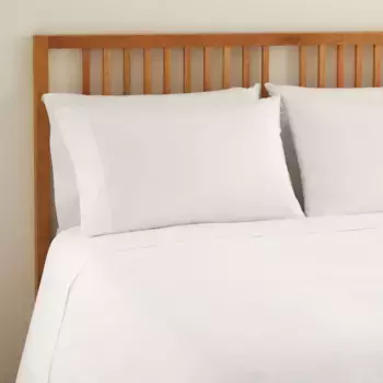 Поликоттон Перкаль простыня 180 ниток El Corte Ingls, белый