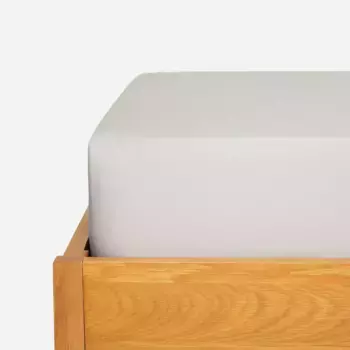 Поликоттон Перкаль простыня 180 ниток El Corte Ingls, жемчуг