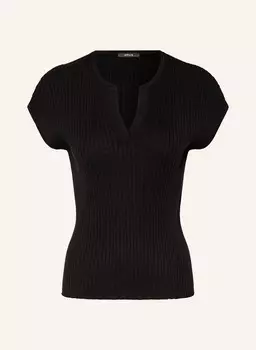 Полинна трикотажная рубашка Opus, черный