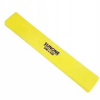 Полировальная машина SunOne 240/320 широкая - желтая, AlleBeauty