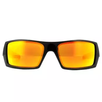 Полированные черные рубиновые солнцезащитные очки Prizm с запахом Oakley, черный