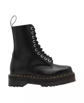 Полированные гладкие ботинки до щиколотки Dr. Martens, черный