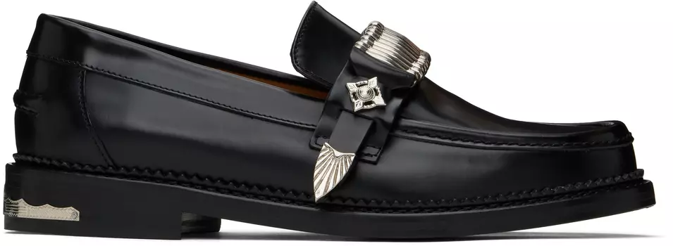 Полированные мокасины Toga Virilis, черный