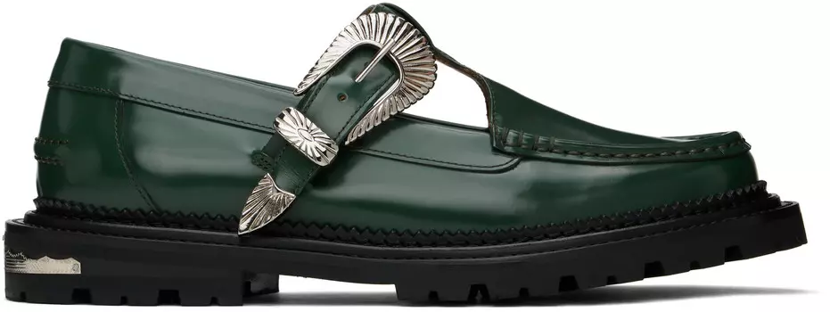 Полированные мокасины Toga Virilis, Green
