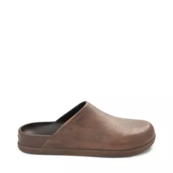 Полированные сабо Crocs Dylan, коричневый