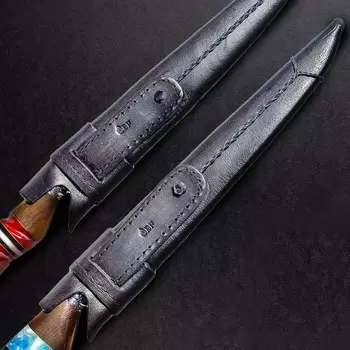 Полированный нож Brazil Flame Treasure Luxor Brazilian Flame, коричневый