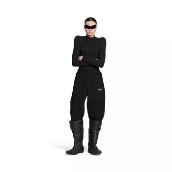 Политическая кампания Мешковатые спортивные штаны BALENCIAGA, черный