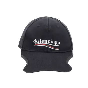 Политическая трафаретная кепка Balenciaga